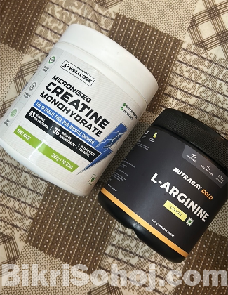 Creatine and L-Arginine